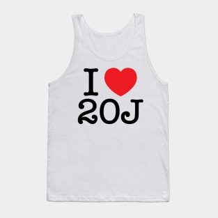 I LOVE 20J Tank Top